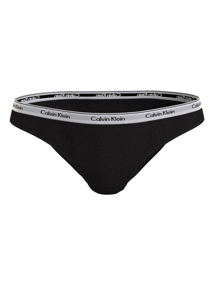 Calvin Klein Black Bikini Briefs - Image 1 of 4