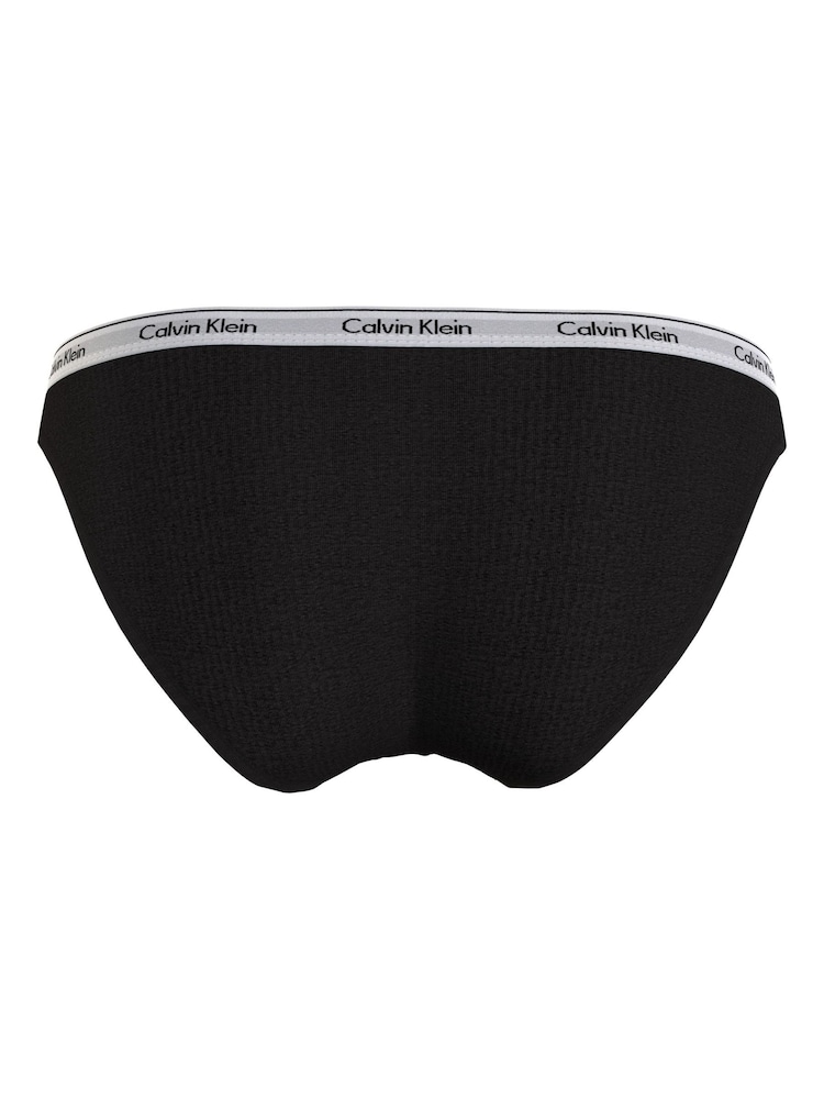 Calvin Klein Black Bikini Briefs - Image 2 of 4