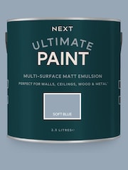 Soft Blue Ultimate Multi-Surface 2.5L Paint - Image 2 of 5