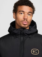 Nike grey/black Air Synthetic Padded Jacket - Image 3 of 9