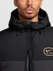 Nike grey/black Air Synthetic Padded Jacket - Image 6 of 9