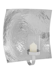 Interiors by Premier Silver Kensington Townhouse Wall Sconce Candle Holder - Image 3 of 3