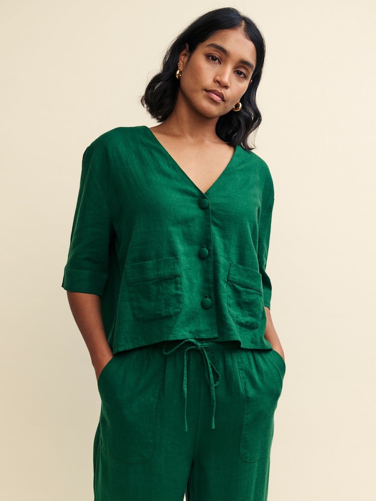 Nobody's Child Green Bobbie Shirt - Image 1 of 5