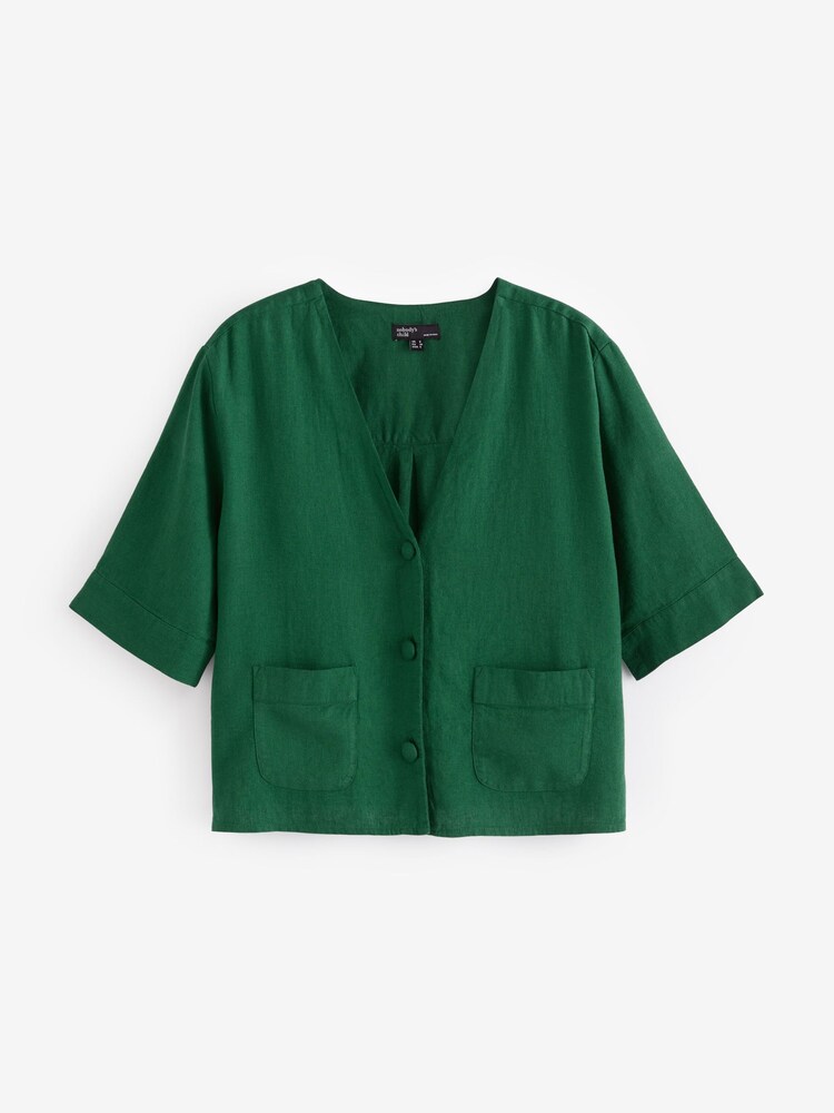 Nobody's Child Green Bobbie Shirt - Image 5 of 5