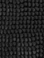 Catherine Lansfield Charcoal Bobble Bathmat - Image 3 of 3