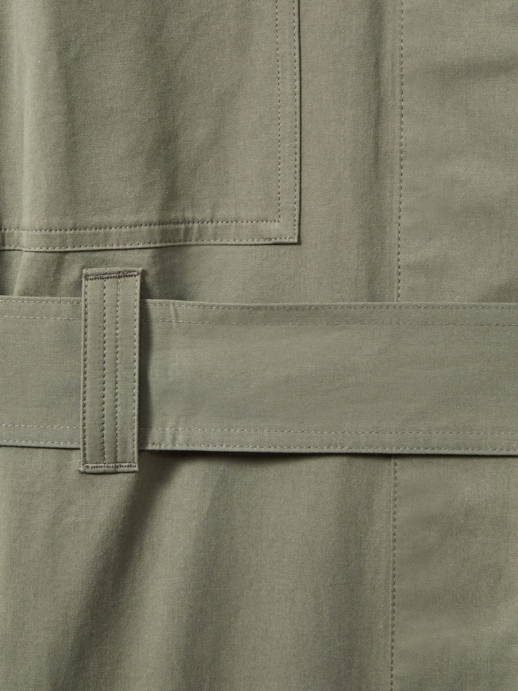 Reiss Sage Elin Utility Belted Midi Dress - Image 6 of 6