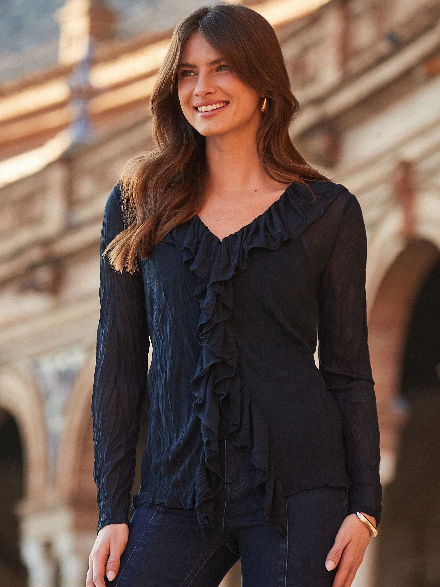 buy-sosandar-blue-ruffle-detail-blouse-from-the-next-uk-online-shop