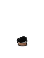 JACK & JONES Black Suede Slip On Mules - Image 3 of 6