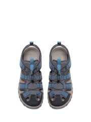 Clarks Blue Combi ATL Trek Wave Sandals - Image 2 of 8