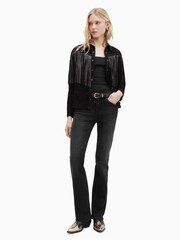 AllSaints Black Cleo Western Jacket - Image 5 of 7
