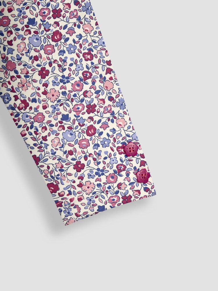 Berry Purple Ditsy rožast vzorec - Komplet 2 legic JoJo Maman Bébé - Slika 7 iz 7