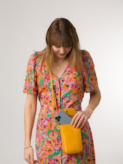 Conkca Buzz Leather Cross-Body Phone Bag - Image 3 of 9