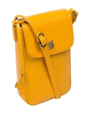 Conkca Buzz Leather Cross-Body Phone Bag - Image 5 of 9