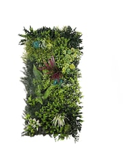 Premier Decorations Ltd Green 100x50cm Emerald Skye Artificial Garden Living Wall - Image 1 of 1