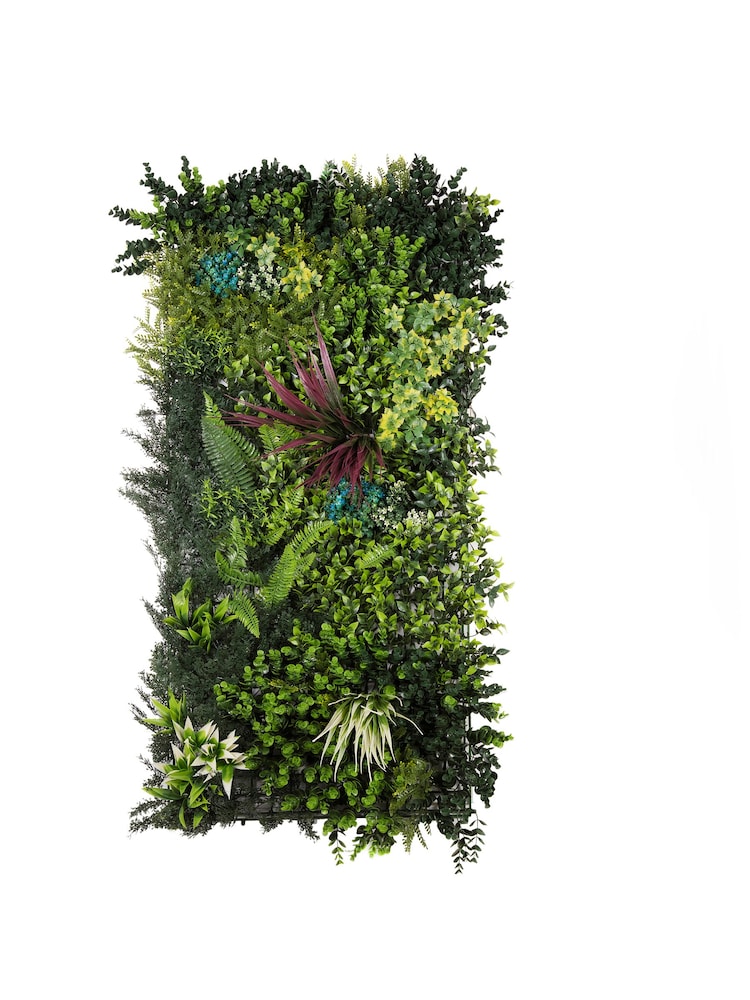 Premier Decorations Ltd Green 100x50cm Emerald Skye Artificial Garden Living Wall - Image 1 of 1