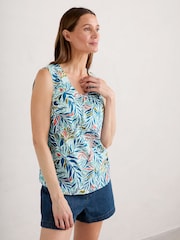 Seasalt Cornwall White Cobbs Well Vest - Image 1 of 5