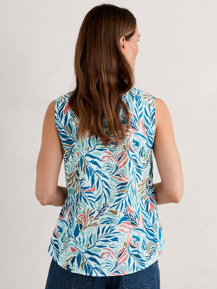 Seasalt Cornwall White Cobbs Well Vest - Image 2 of 5
