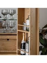 Gallery Home Natural Neston Cocktail Cabinet - Image 3 of 8