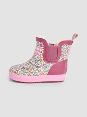 JoJo Maman Bébé Cosy Lined Printed Ankle Wellies - صورة 3 من 4