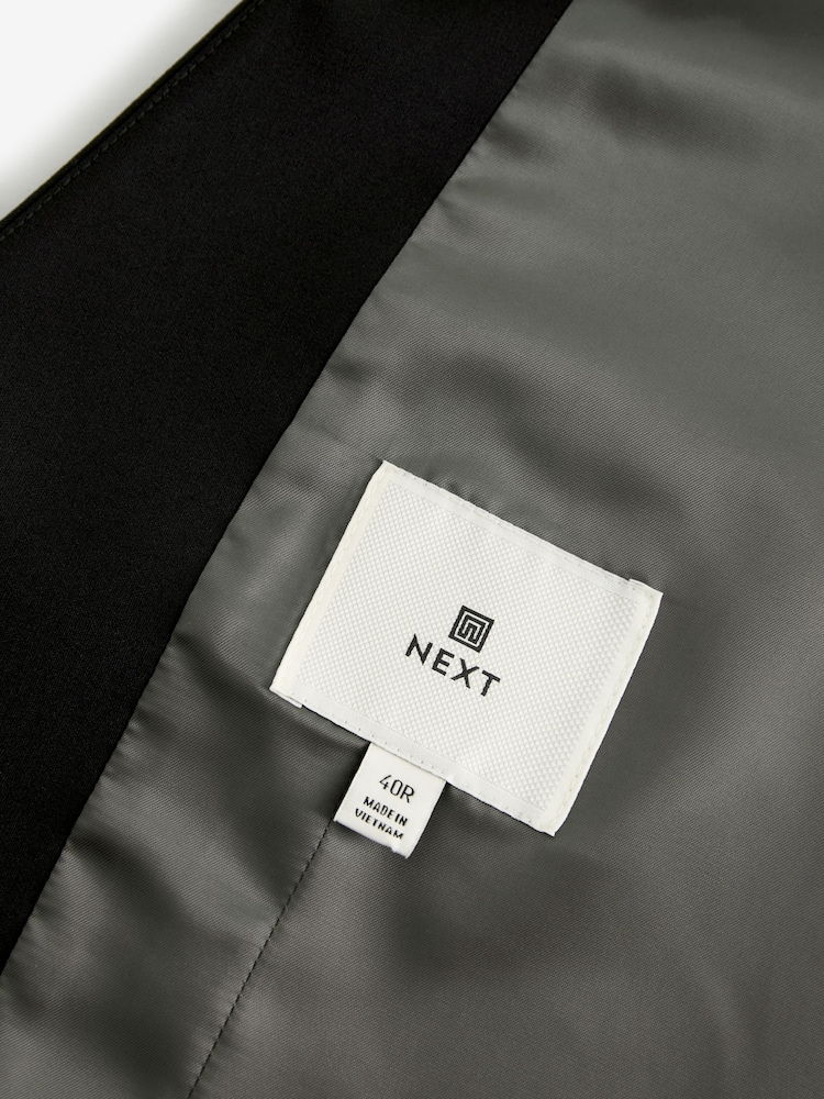 Noir - Laine Blend Motion Flex Costume Gilet - Image 10 of 10
