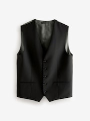 Noir - Laine Blend Motion Flex Costume Gilet - Image 7 of 10