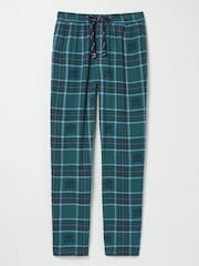 FatFace Teal Blue VW Check Pyjama Bottoms - Image 5 of 5