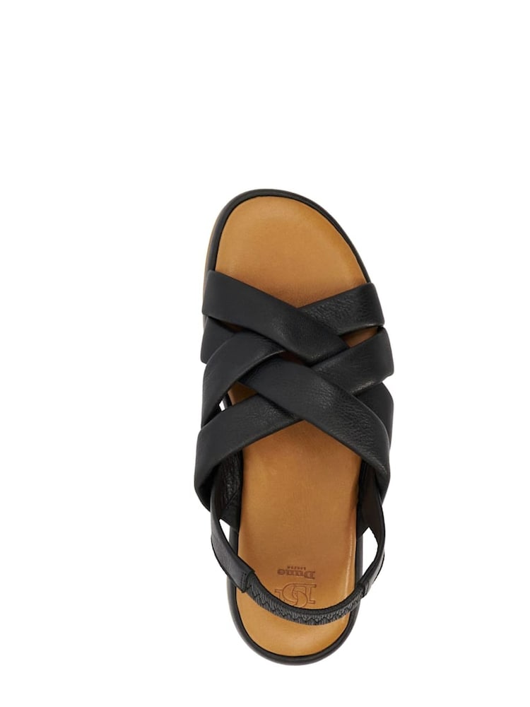 Dune London Black Laters Strap Sandals - Image 5 of 5 Dune London Black Laters Strap Sandals - Image 5 of 5