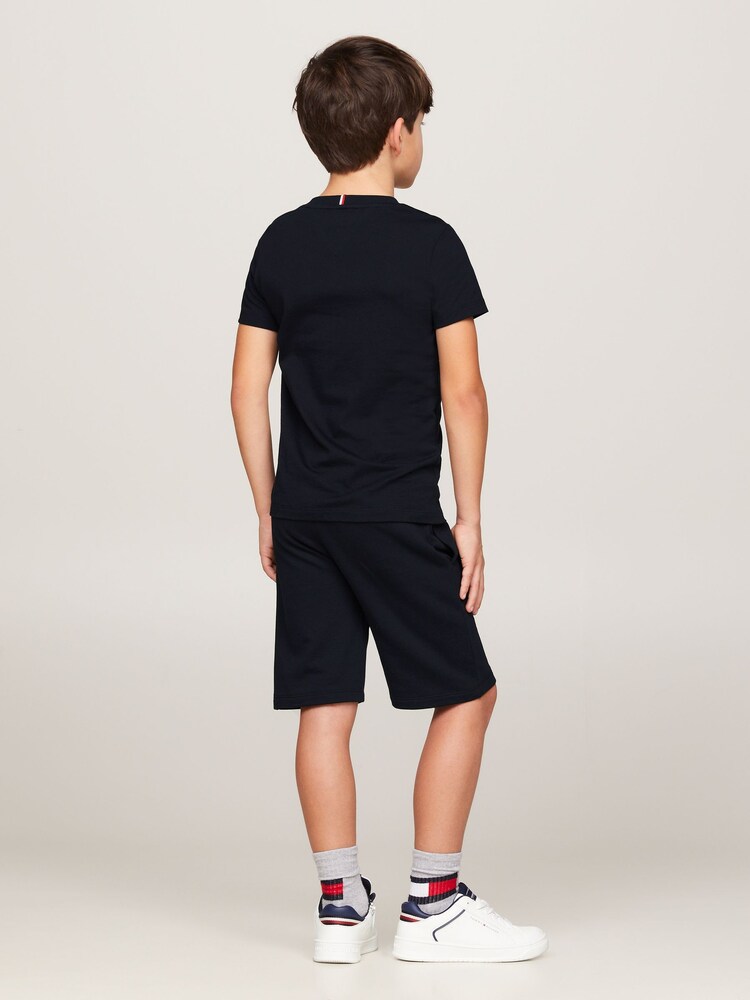 Tommy Hilfiger Blue Essential Shorts Set - Image 2 of 6