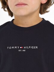 Tommy Hilfiger Blue Essential Shorts Set - Image 3 of 6