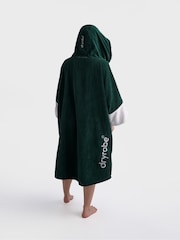 dryrobe Green Full-Zip Towel Robe - Image 6 of 8