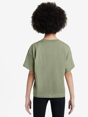 Nike Oil Green Sportswear Boxy T-Shirt - Image 2 of 3