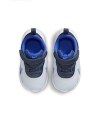 Nike Grey Blue Infant Revolution 7 Trainers - Image 5 of 7