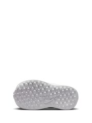 Nike Grey Blue Infant Revolution 7 Trainers - Image 6 of 7