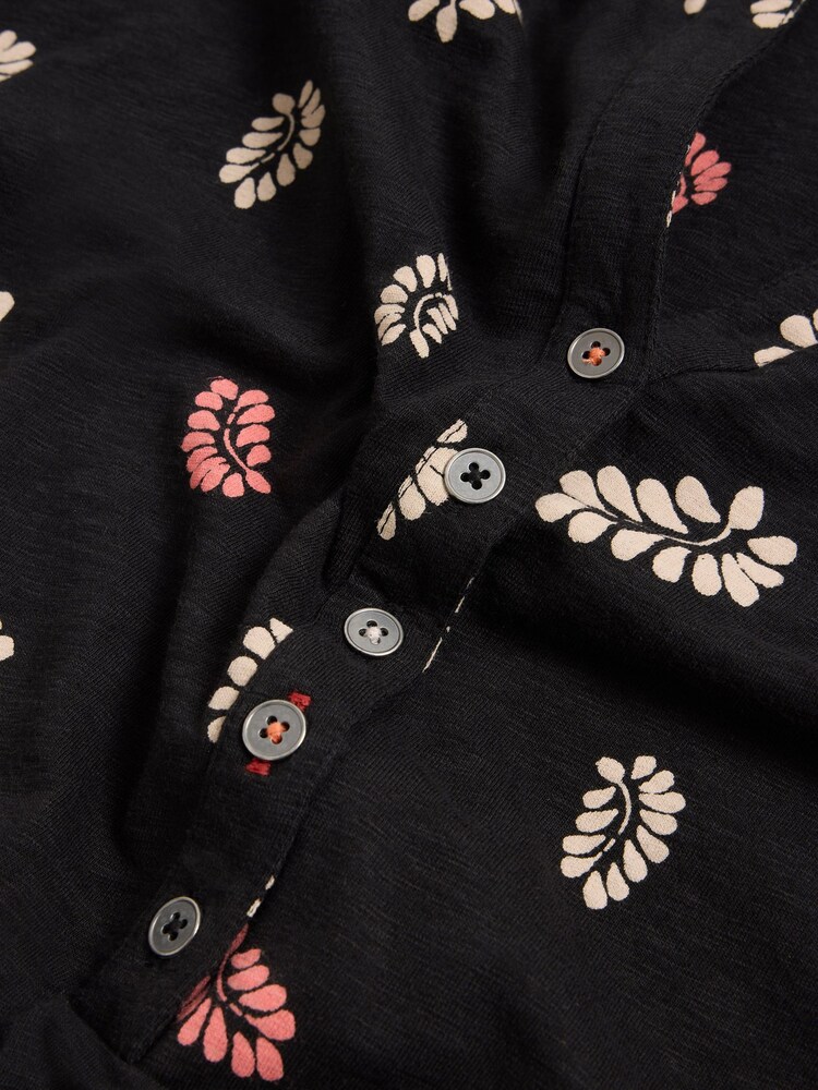 White Stuff Black Cotton Jersey Tammy Dress - Image 7 of 7 White Stuff Black Cotton Jersey Tammy Dress - Image 7 of 7