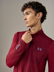 sweat Under Armour Rouge sans coutures à col zippé - Image 3 de 5