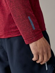 sweat Under Armour Rouge sans coutures à col zippé - Image 4 de 5