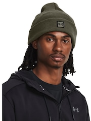 Under Armour Green Half time Cuff Beanie - Image 1 of 3
