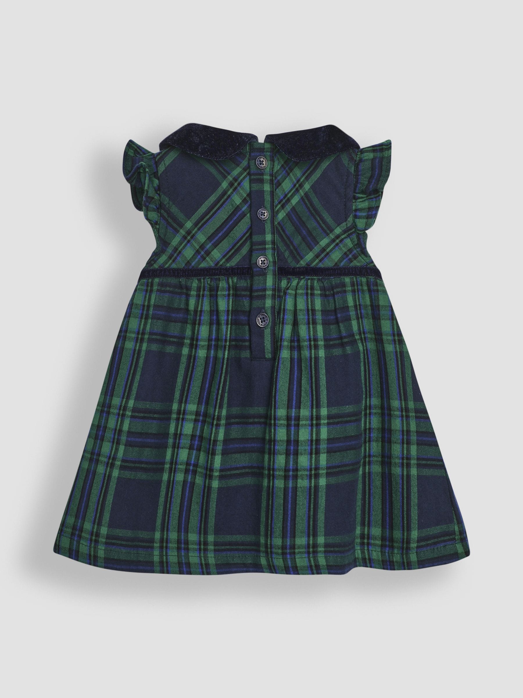 Buy JoJo Maman Bebe Green Tartan Baby Dress Body Set from Next Canada