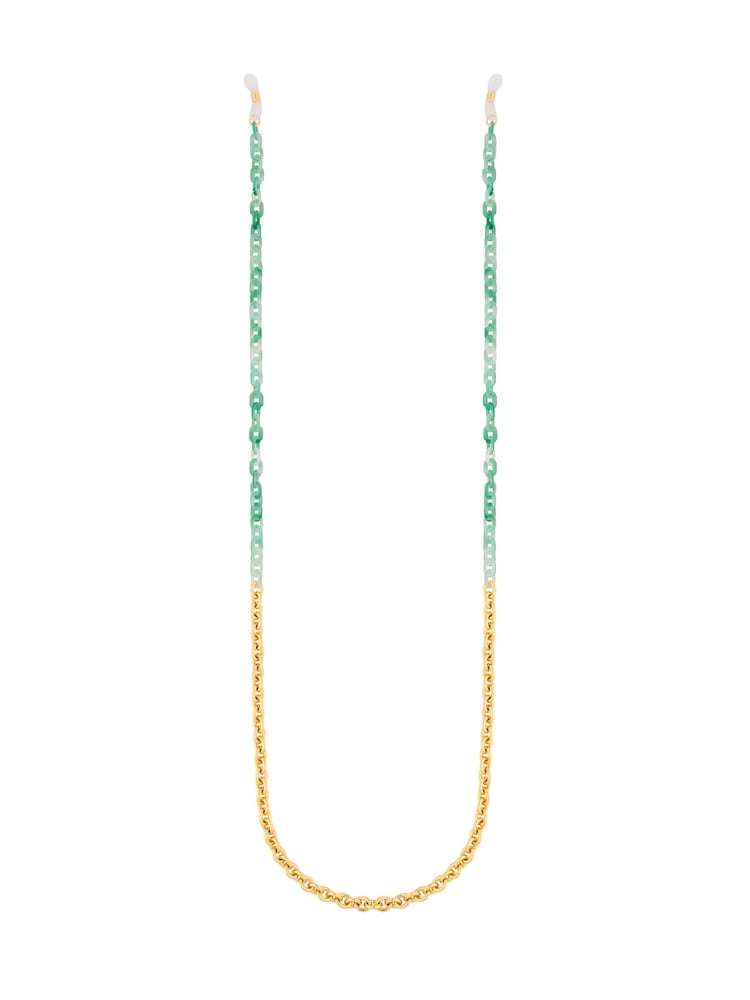 Mood Gold Resin And Chain Link Sunglasses Chain - Image 1 of 5