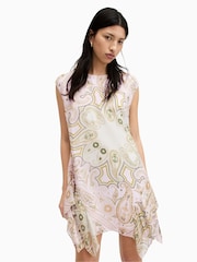 AllSaints Green Audrina Avalon Dress - Image 2 of 6