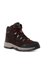 Regatta Brown Vendeavour Suede Waterproof Hiking Boots - Image 1 of 8