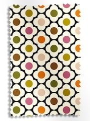 Orla Kiely Black Multi Spot Flower Made to Measure 100% Cotton Roman Blind - Image 6 of 6