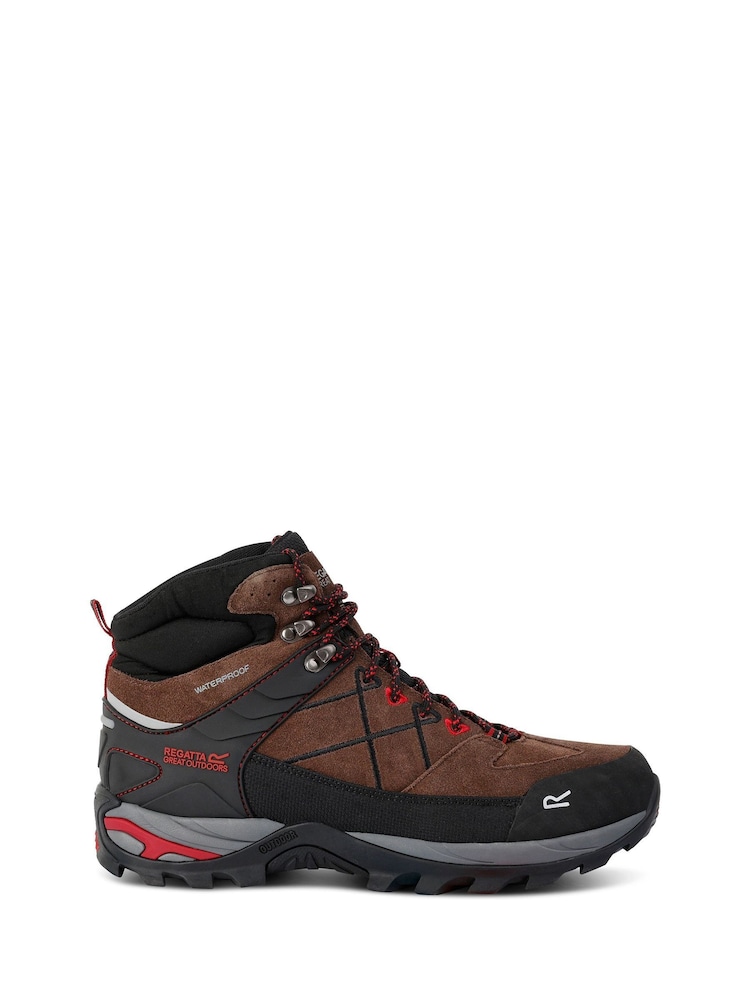 Regatta Brown Samaris Pro II Waterproof Hiking Boots - Image 1 of 2