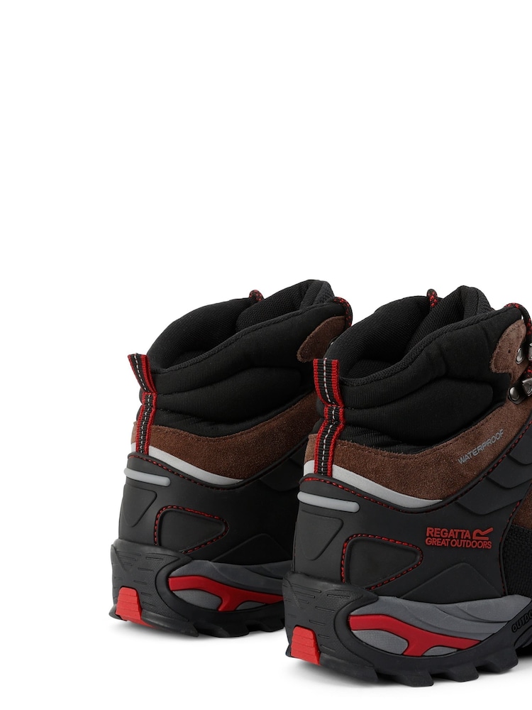 Regatta Brown Samaris Pro II Waterproof Hiking Boots - Image 2 of 2