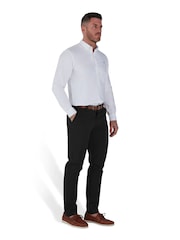 Raging Bull Tapered Chino Black Trousers - Image 2 of 6