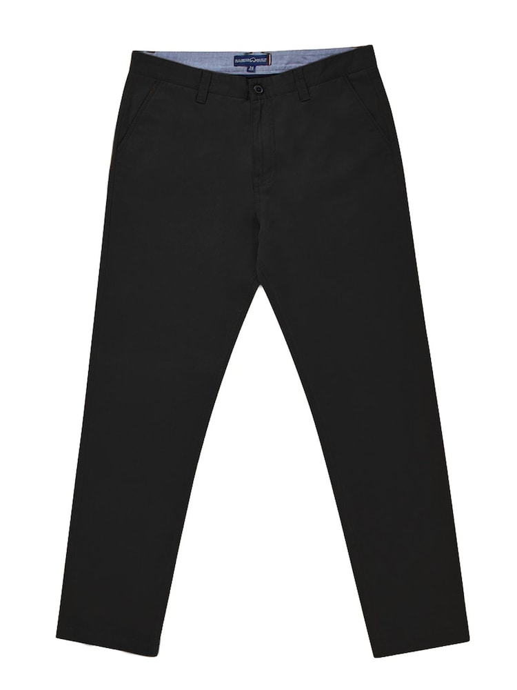 Raging Bull Tapered Chino Black Trousers - Image 4 of 6