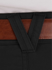 Raging Bull Tapered Chino Black Trousers - Image 5 of 6