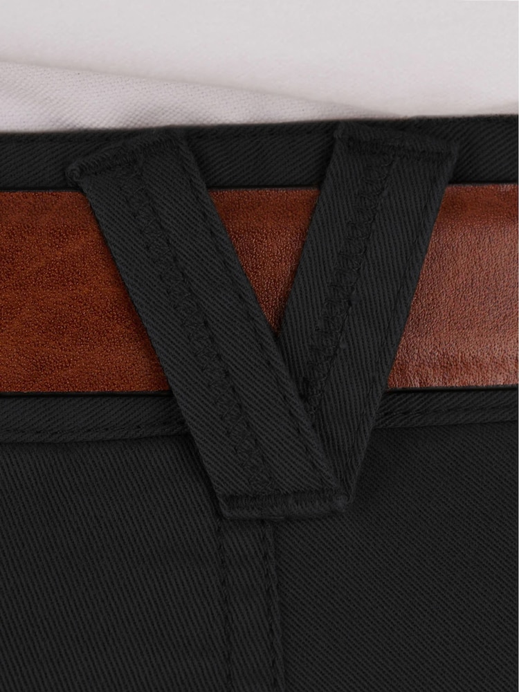 Raging Bull Tapered Chino Black Trousers - Image 5 of 6