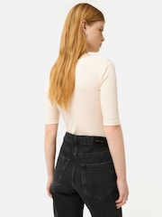 Jigsaw Scoop Neck Rib Top - Image 2 of 6