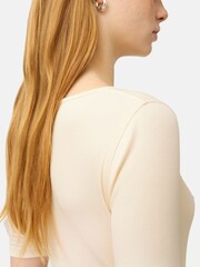 Jigsaw Scoop Neck Rib Top - Image 6 of 6